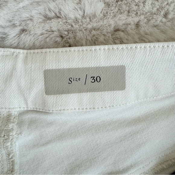 Anthropologie Faustine Embroidered Drawstring Waist Shorts Womens Size 30 White - Picture 11 of 14